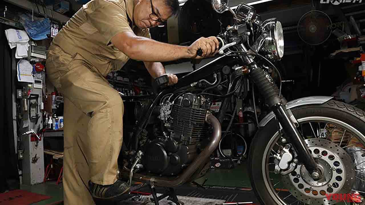 スロットル戻し時のパンパン音をキャブレター燃調キットで調整 解決 Webヤングマシン 最新バイク情報